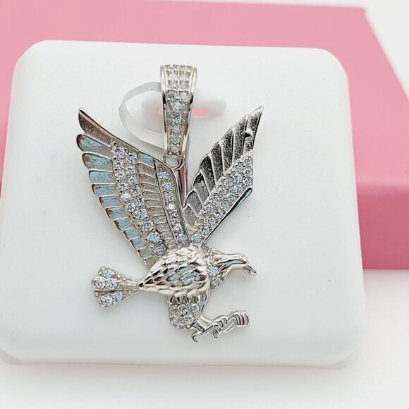 - 925 Sterling Silver Cubic Zirconia Pendant, U19254500 - Picture 7 of 11